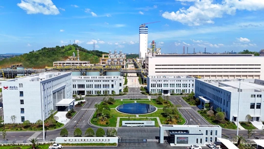 楚星生態(tài)年產40萬噸磷銨、20萬噸硫基復合肥項目竣工投產(圖1) 楚星生態(tài)年產40萬噸磷銨、20萬噸硫基復合肥項目竣工投產(圖1)